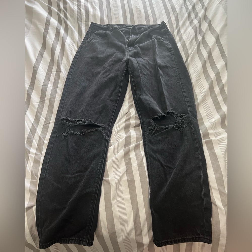 AE mom jeans